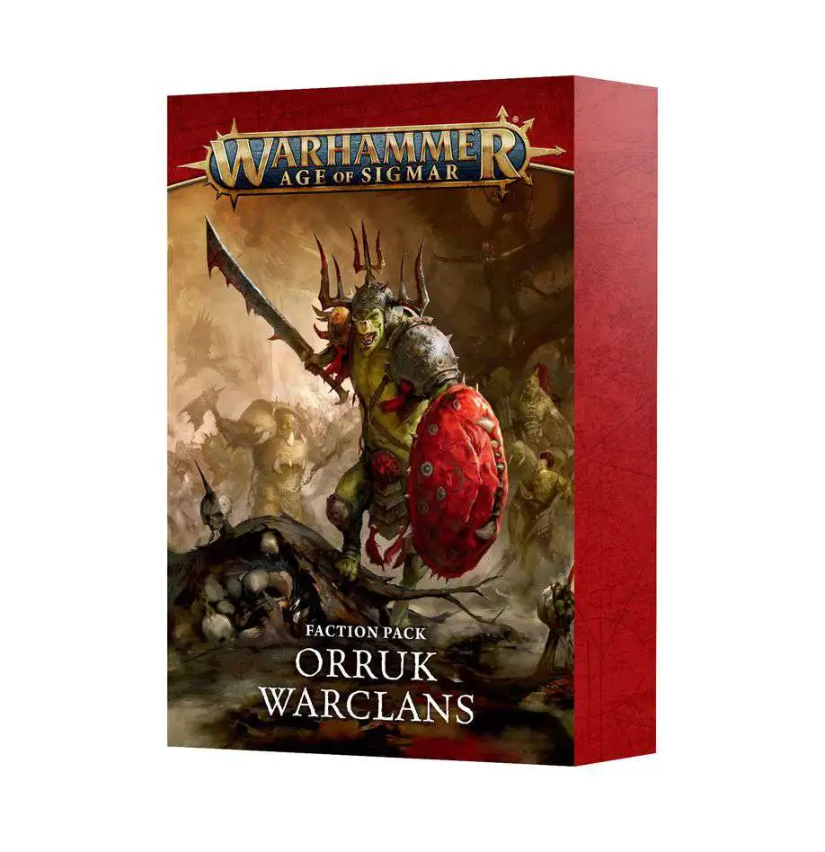 Age of Sigmar Orruk Warclans Faction Pack [Out Of Date]