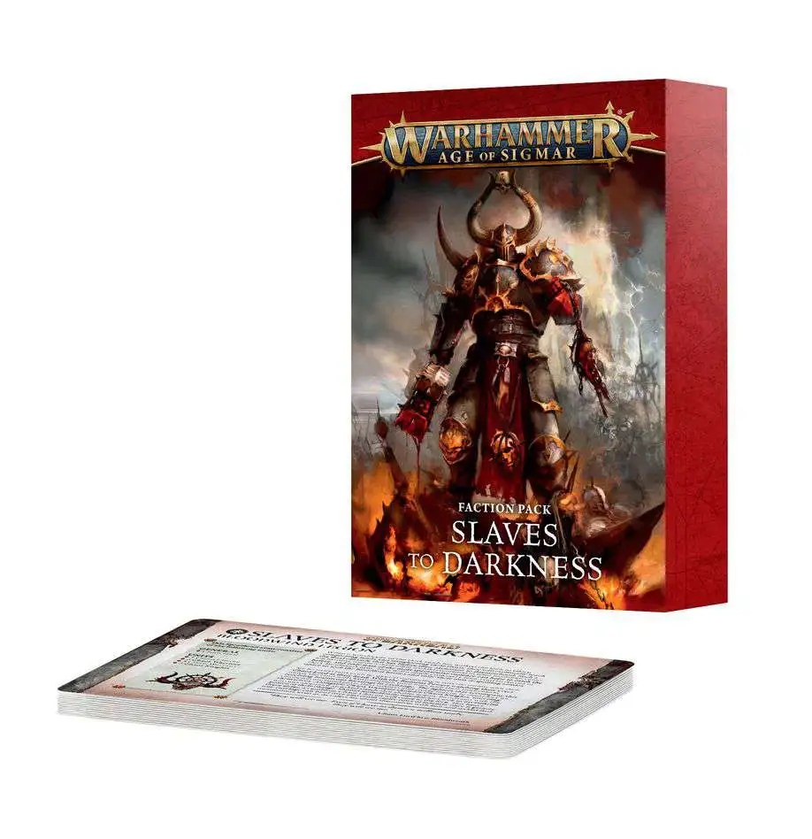 Age of Sigmar Slaves to Darkness Faction Pack [Out of Date]