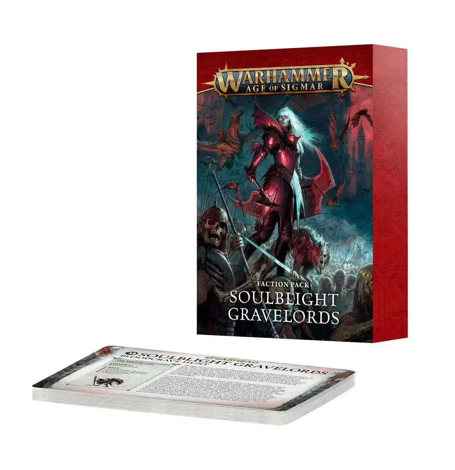 Age of Sigmar Soulblight Gravelords Faction Pack [Out of Date]