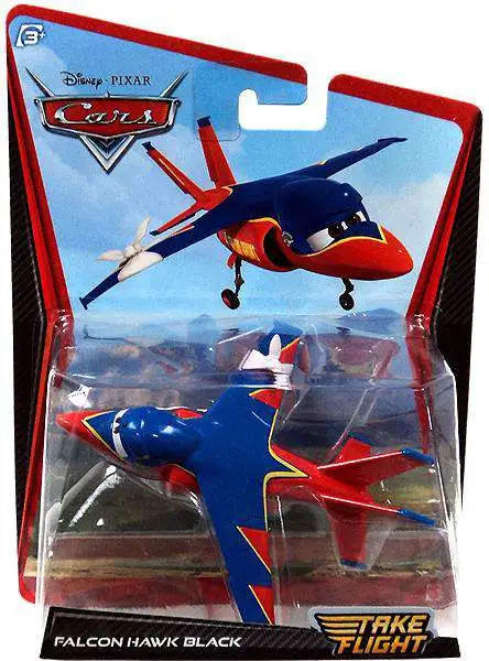 Disney / Pixar Cars Take Flight Falcon Hawk Black Diecast Car