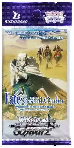 Weiss Schwarz Trading Card Game Fate Grand Order the Movie Divine Realm of the Round Table: Camelot Booster Pack [9 Cards]