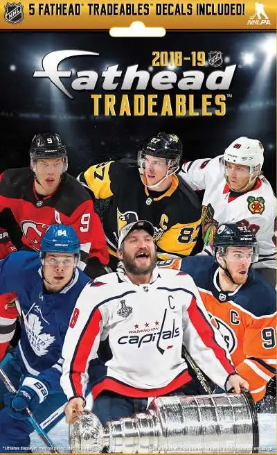 NHL 2018-19 Hockey Tradeables Mystery Pack [5 Vinyl Decals]