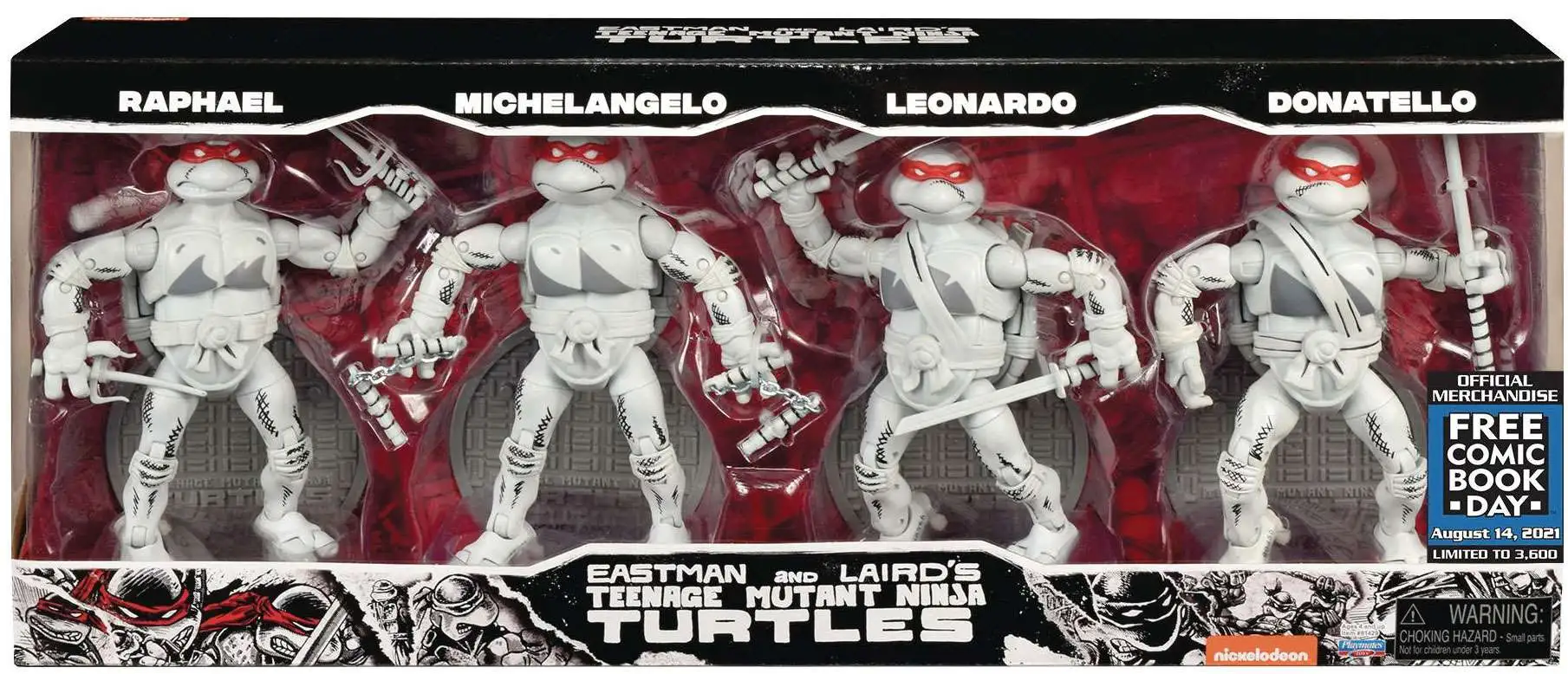 Michelangelo and Raphael 2-Pack Teenage Mutant Ninja Turtles TMNT Figure  NECA