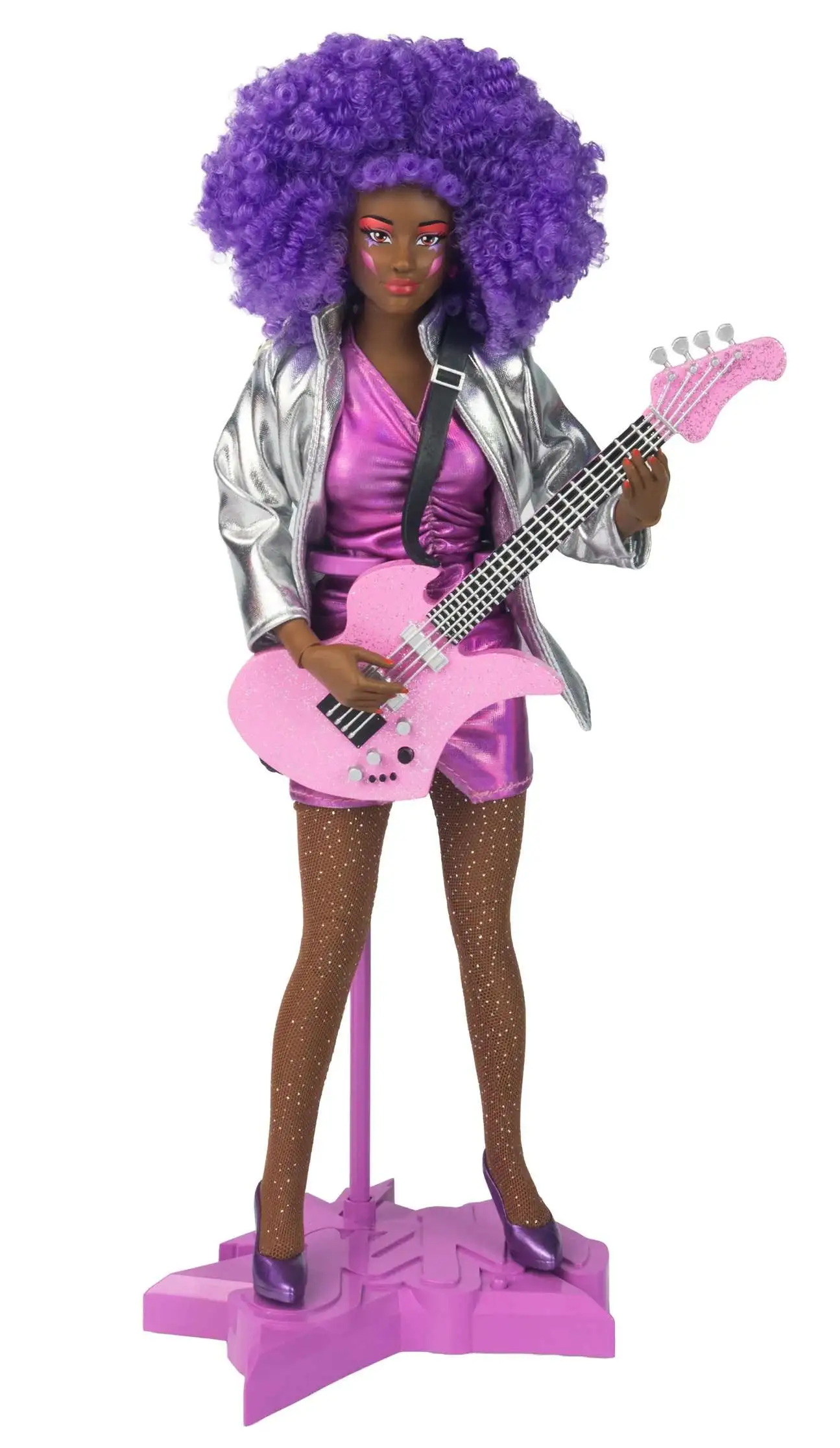Jem & The Holograms Shana 12-Inch Fashion Doll with Sound [Plays "Truly Outrageous" Song]
