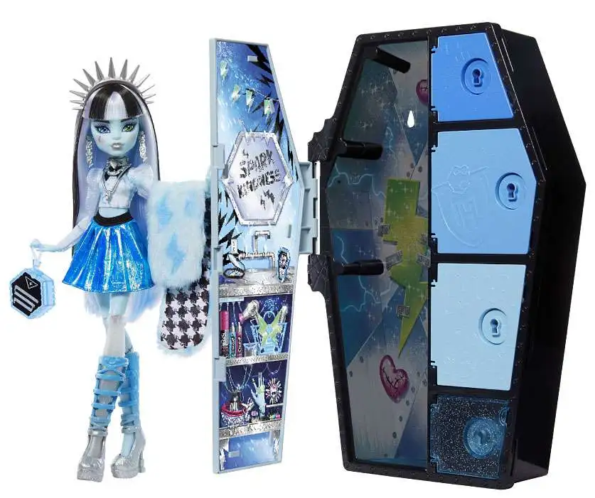 Monster High Skulltimate Secrets Fearidescent Frankie Stein Doll [Damaged Package]