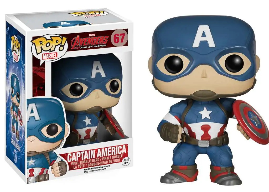 Het beste Psychologisch eindpunt Funko Marvel Avengers Age of Ultron POP Marvel Captain America Vinyl Figure  67 - ToyWiz