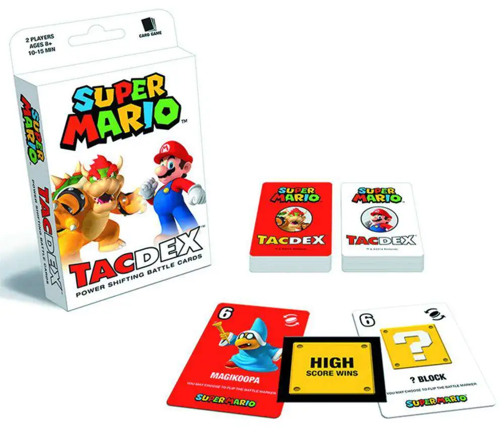 Super Mario Tacdex Card Game