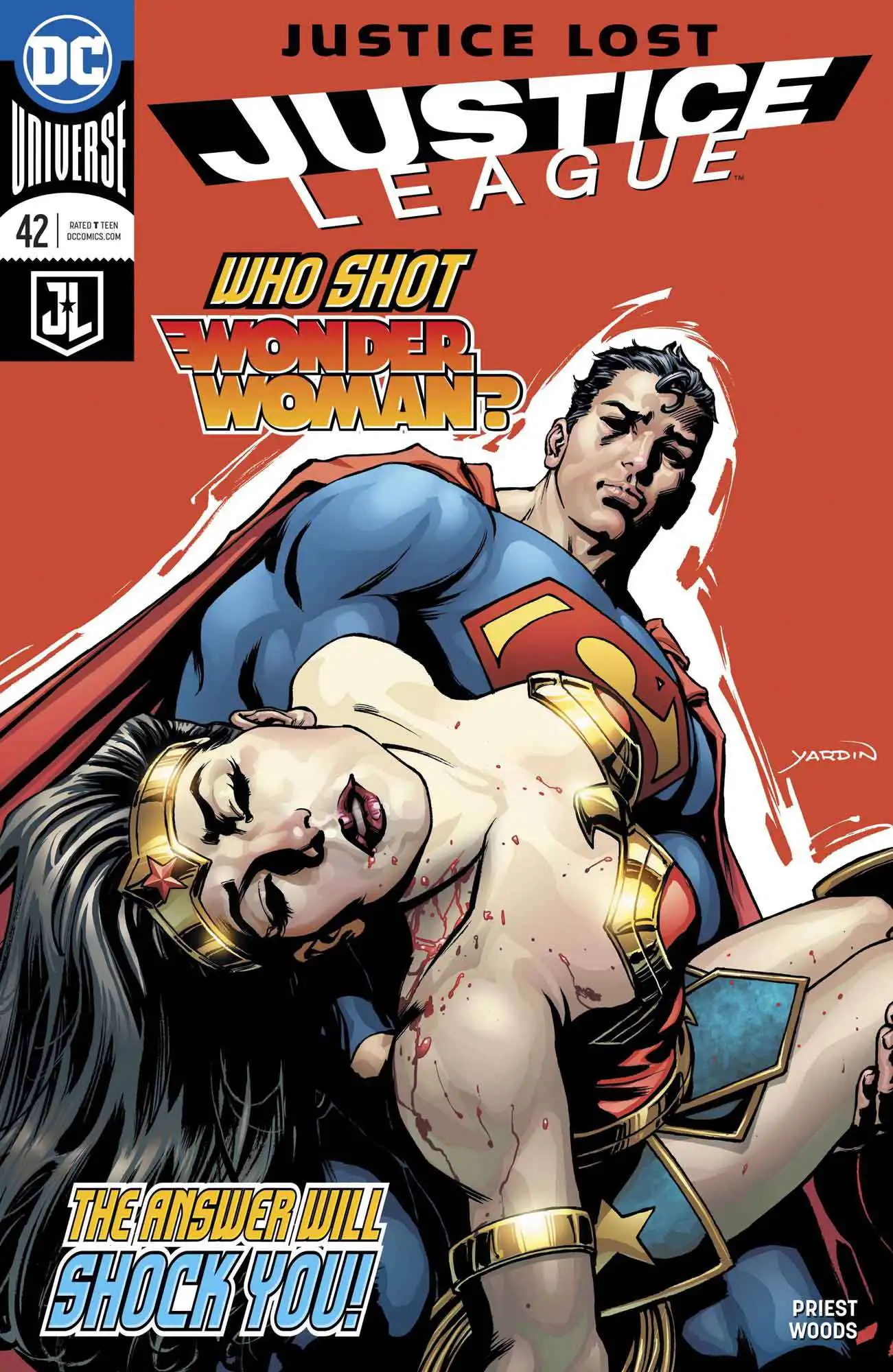DC Justice League #42 Comic Book