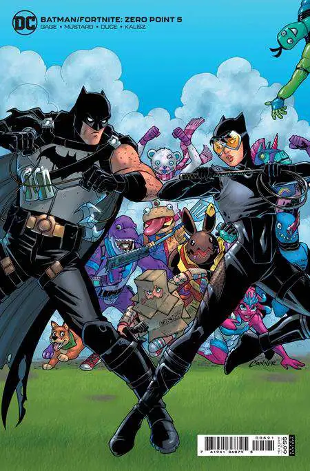 DC Comics Batman Fortnite Zero Point 5 Card Stock Variant Amanda Conner  Comic Book Comes with Online Game Digital Item Code to Unlock Harley Quinns  Revenge Back Bling - ToyWiz