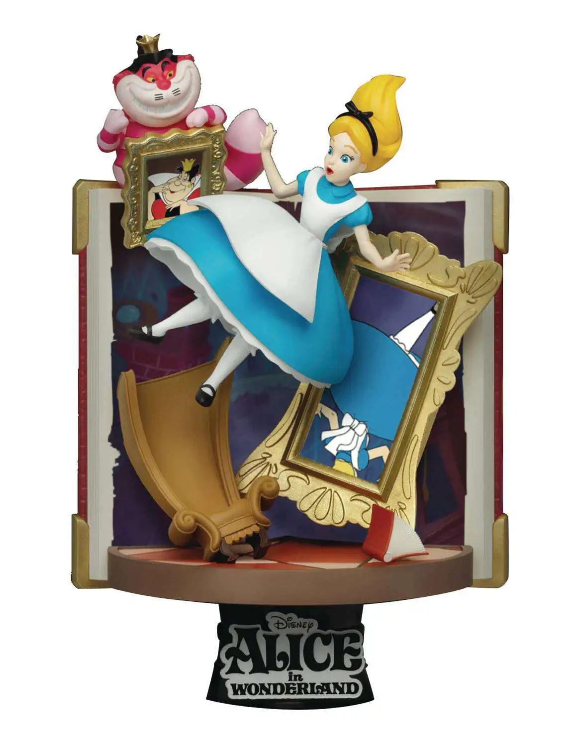 Disney Alice in Wonderland Mini D-Stage Alice in Wonderland 4 Set of 6 Mini  Diorama Statues Beast Kingdom - ToyWiz