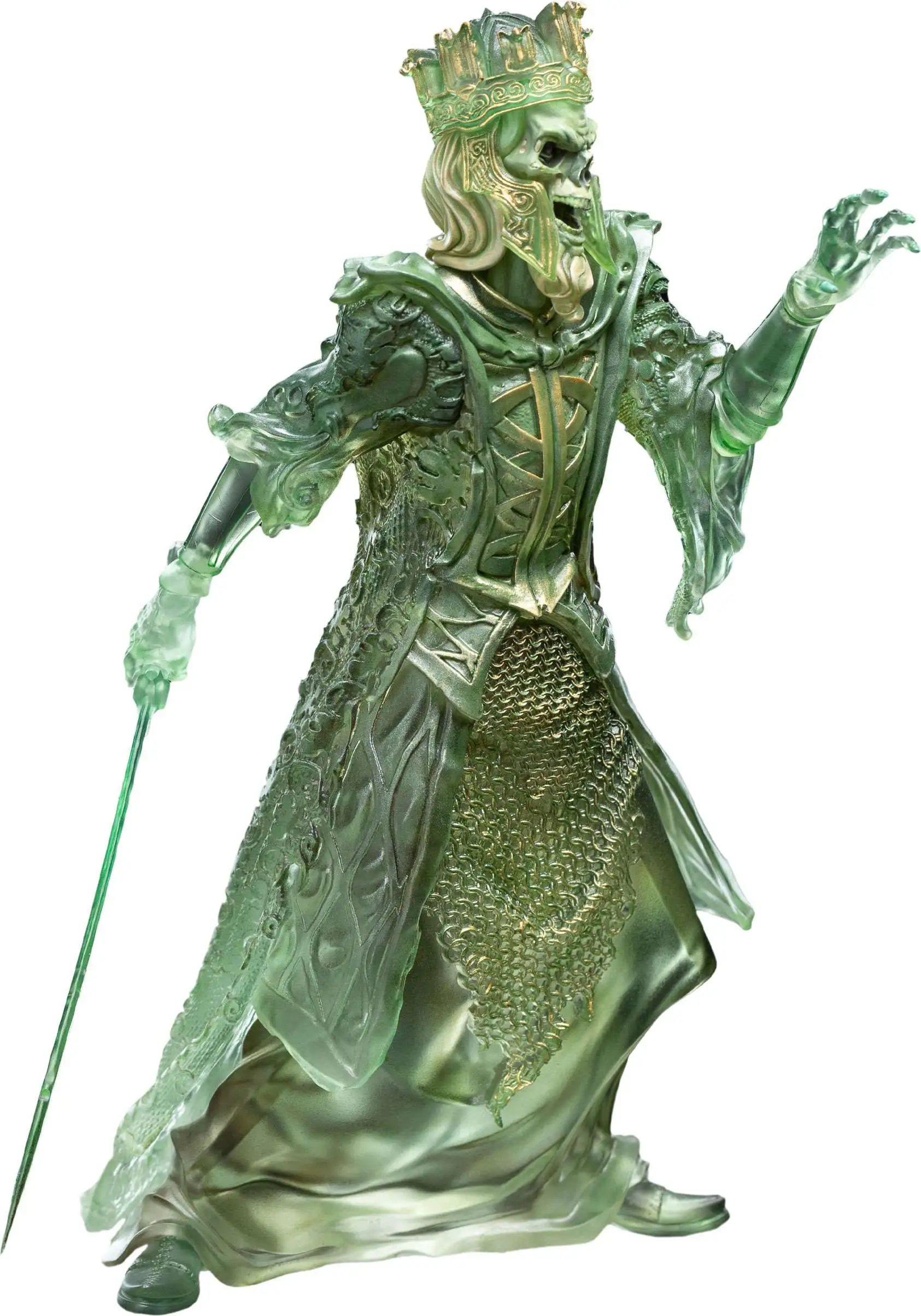 Lord of the Rings Mini Epics King of the Dead Vinyl Statue [Ghostly Version]