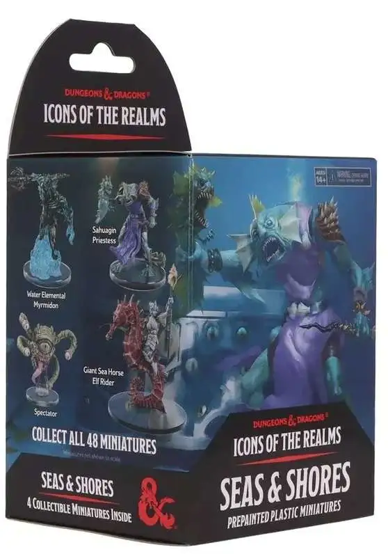 Dungeons & Dragons Icons of the Realms Seas & Shores Booster Pack
