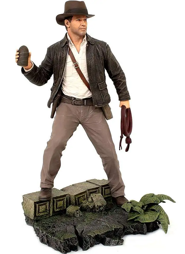 Indiana Jones Premier Collection Indiana Jones 11-Inch Statue [Golden Idol, Sankara Stone & Holy Grail]