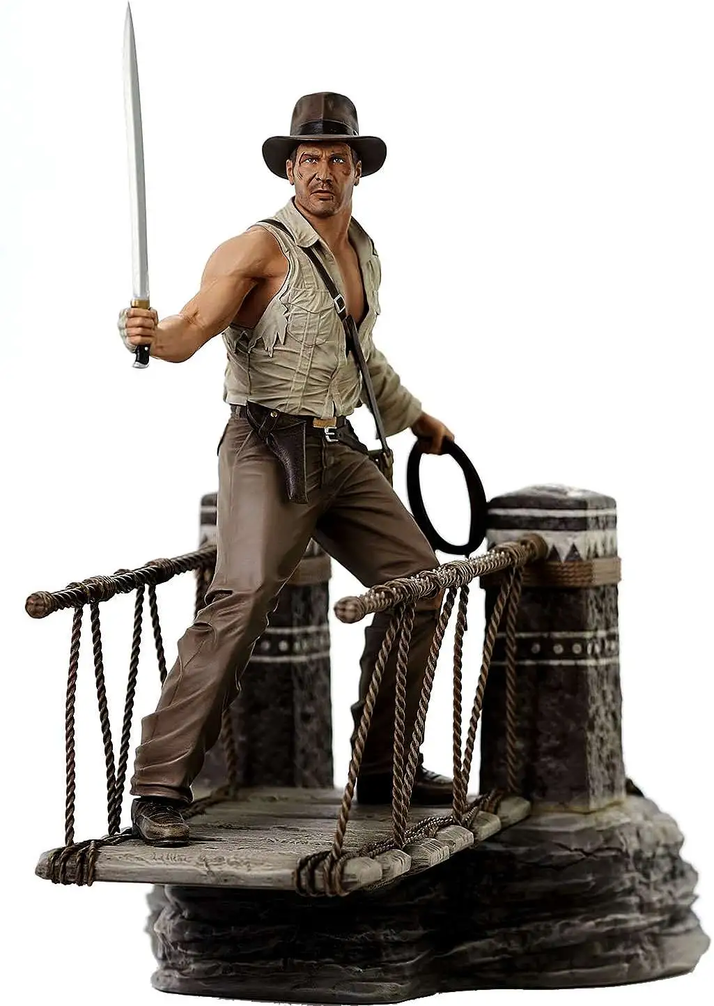 Indiana Jones and the Temple of Doom Indiana Jones Gallery Indiana Jones 11-Inch PVC Diorama Statue [Temple of Doom]