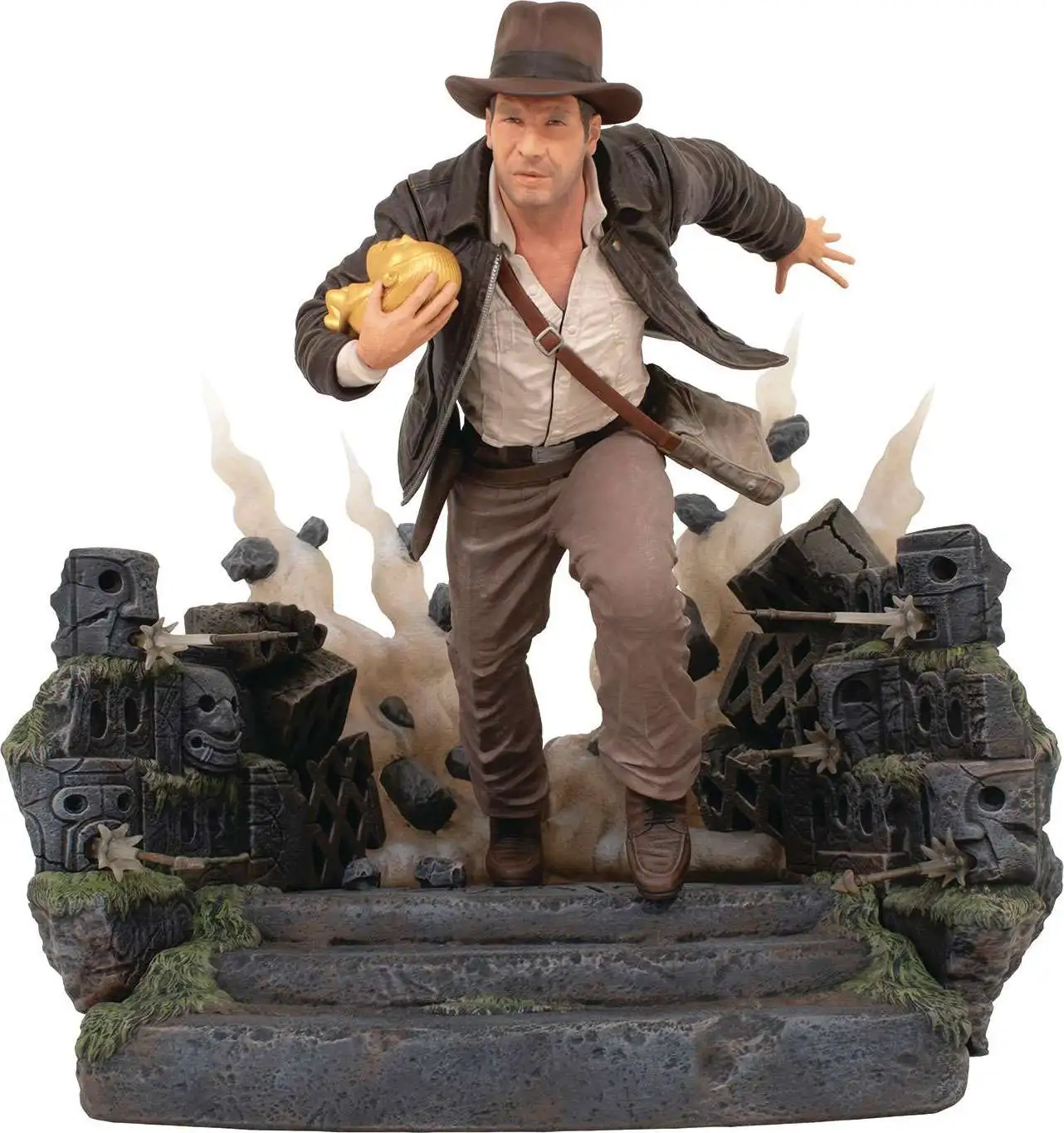 Raiders of the Lost Ark Indiana Jones Gallery Indiana Jones 10-Inch PVC Diorama Statue [Raiders of the Lost Ark]