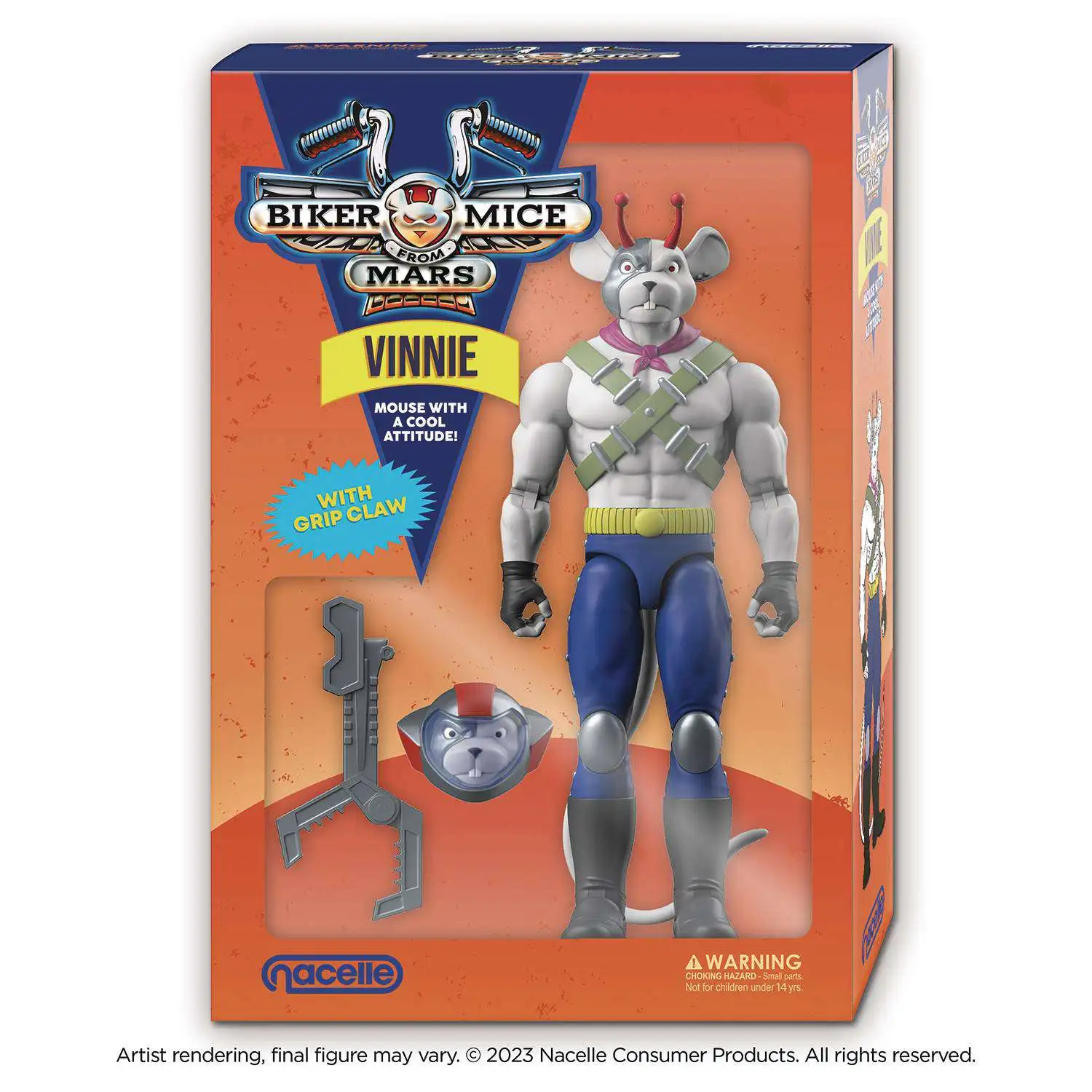 Biker Mice From Mars Vinnie 7 Action Figure The Nacelle Company Toywiz 