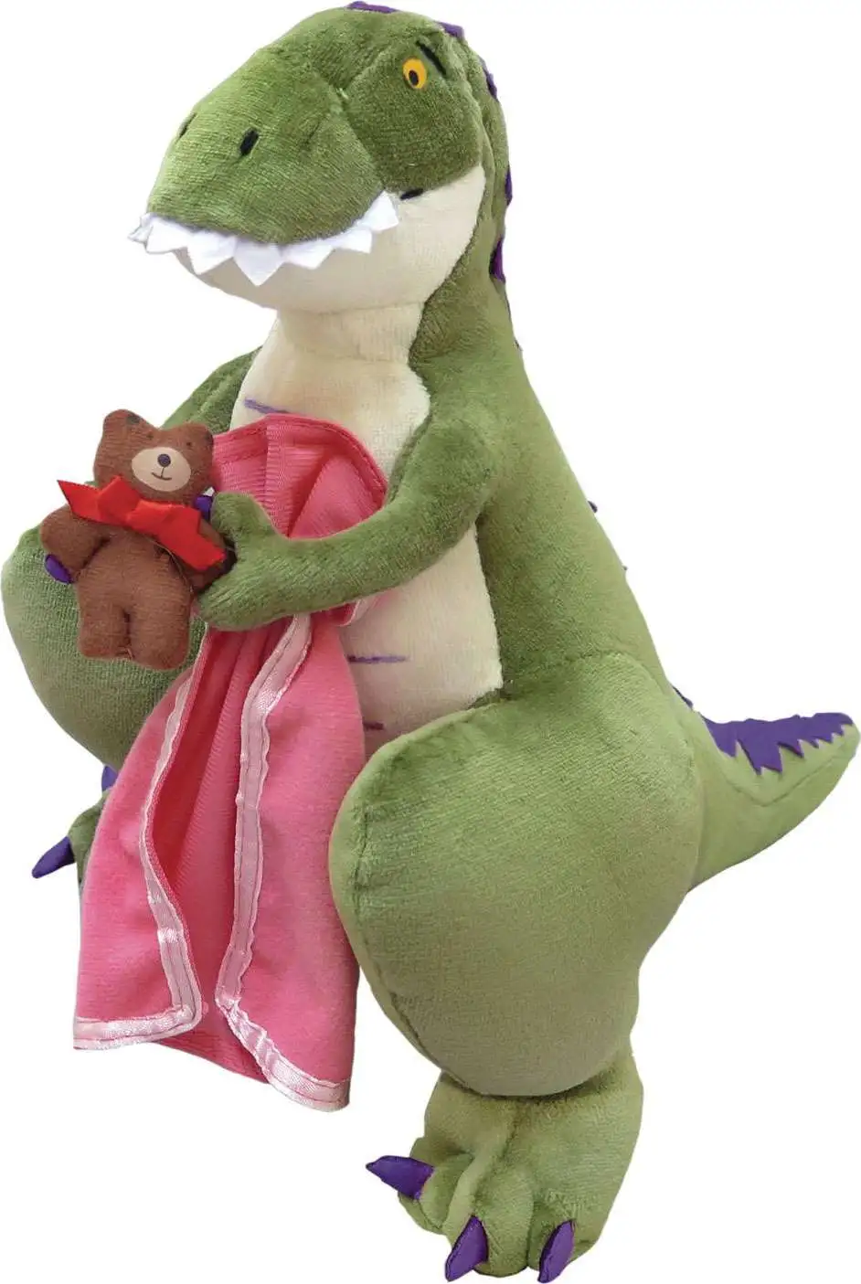 How Do Dinosaurs Say Good Night? Green Dinosaur Plush