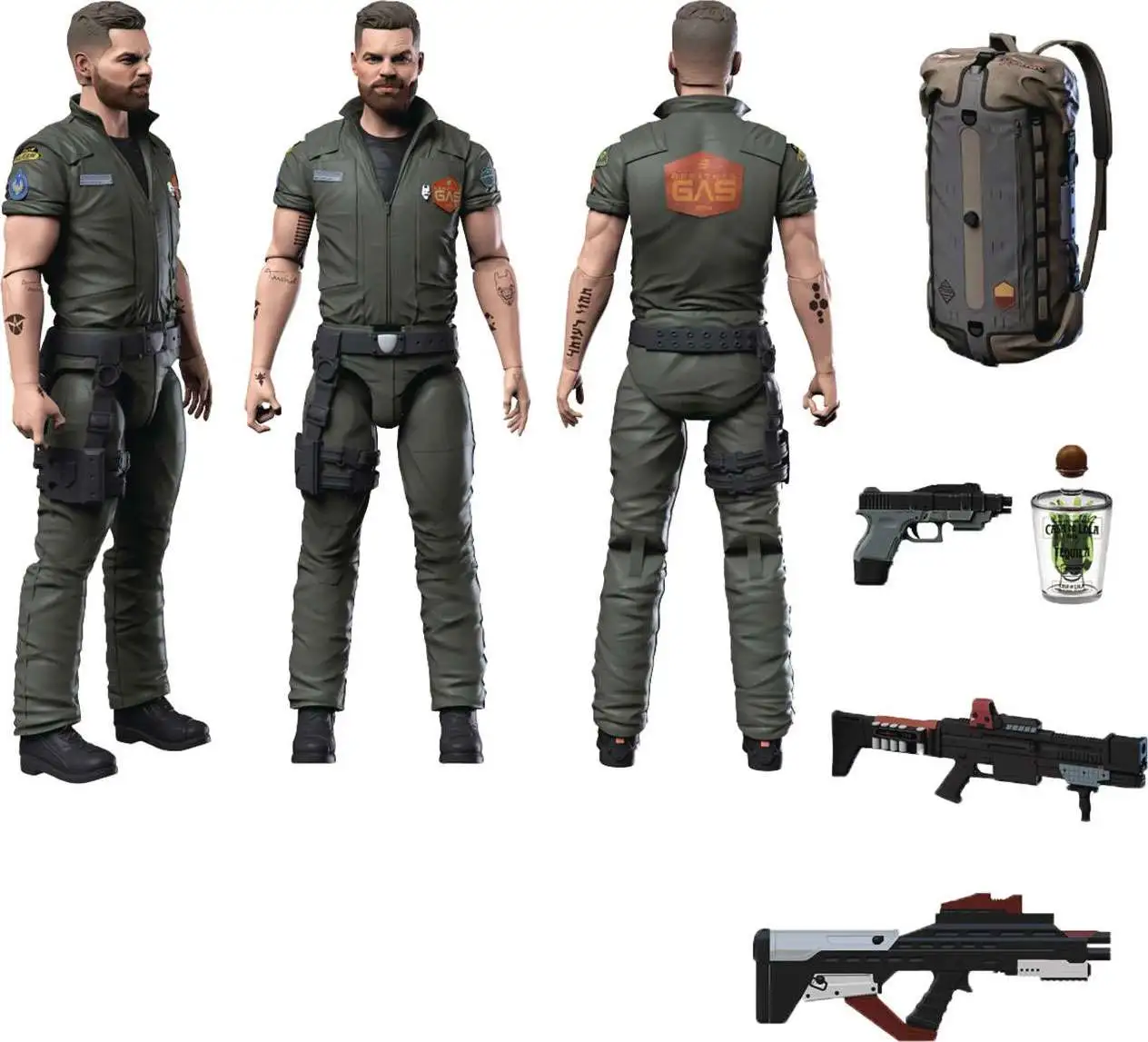 The Expanse Amos Burton Action Figure (Pre-Order ships January)