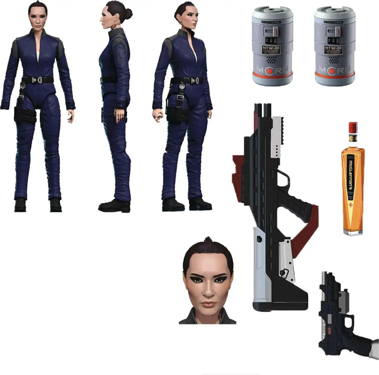 The Expanse Camina Drummer Action Figure (Pre-Order ships January)