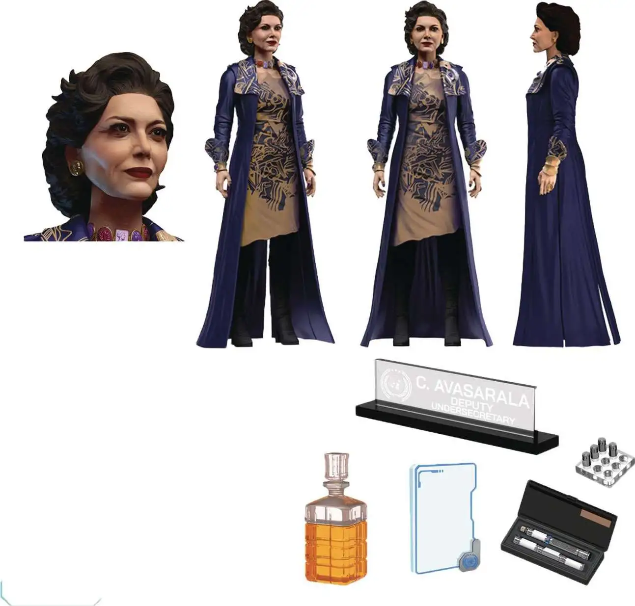 The Expanse Chrisjen Acasarala Action Figure (Pre-Order ships January)