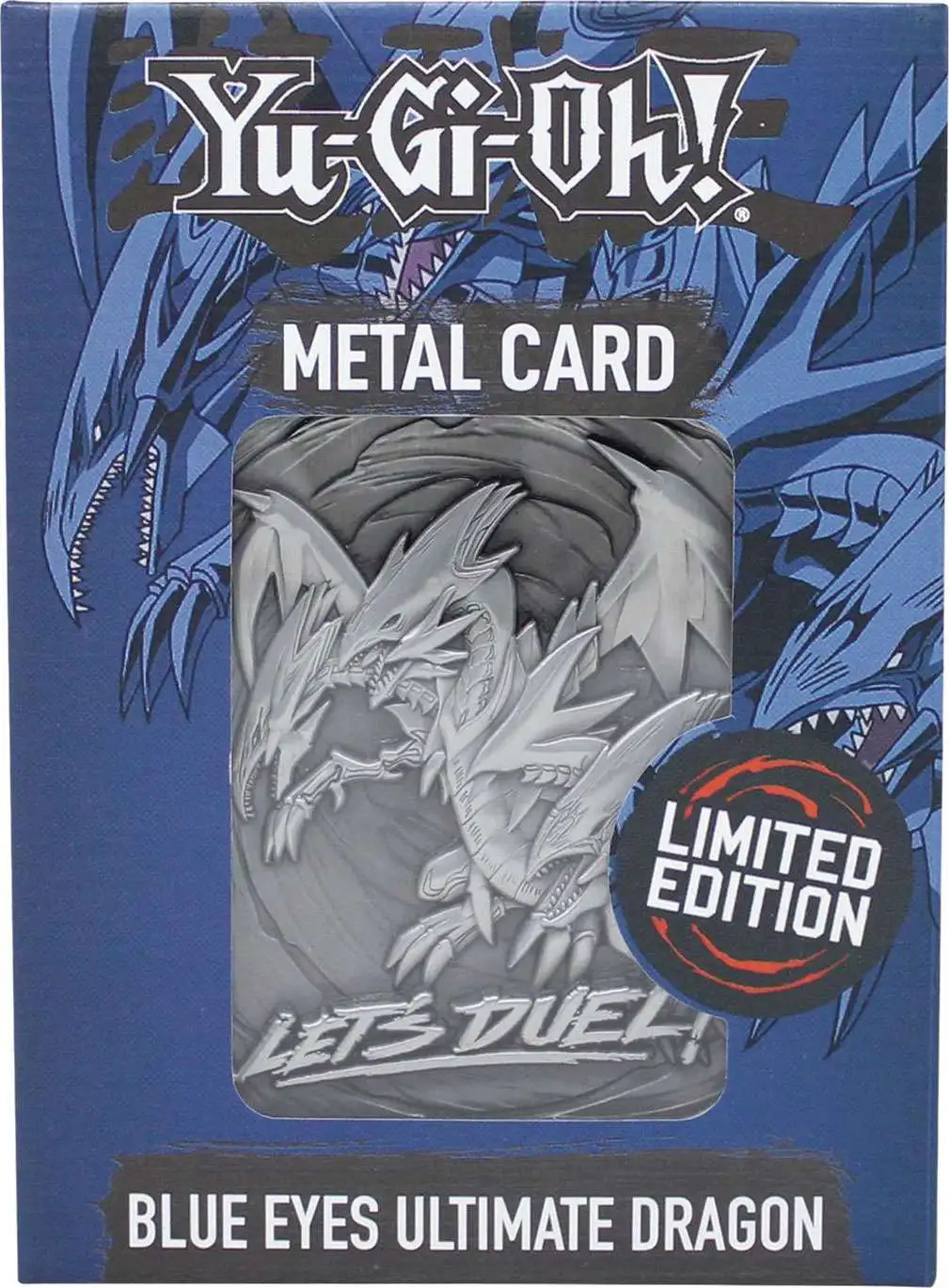 YuGiOh! Blue Eyes Ultimate Dragon Limited Edition Metal Card