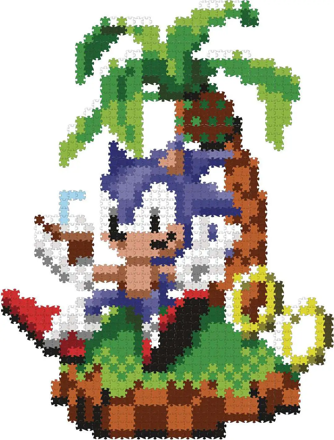 Sonic The Hedgehog Jixelz Remix Sonic Island Puzzle [1250 Pieces]