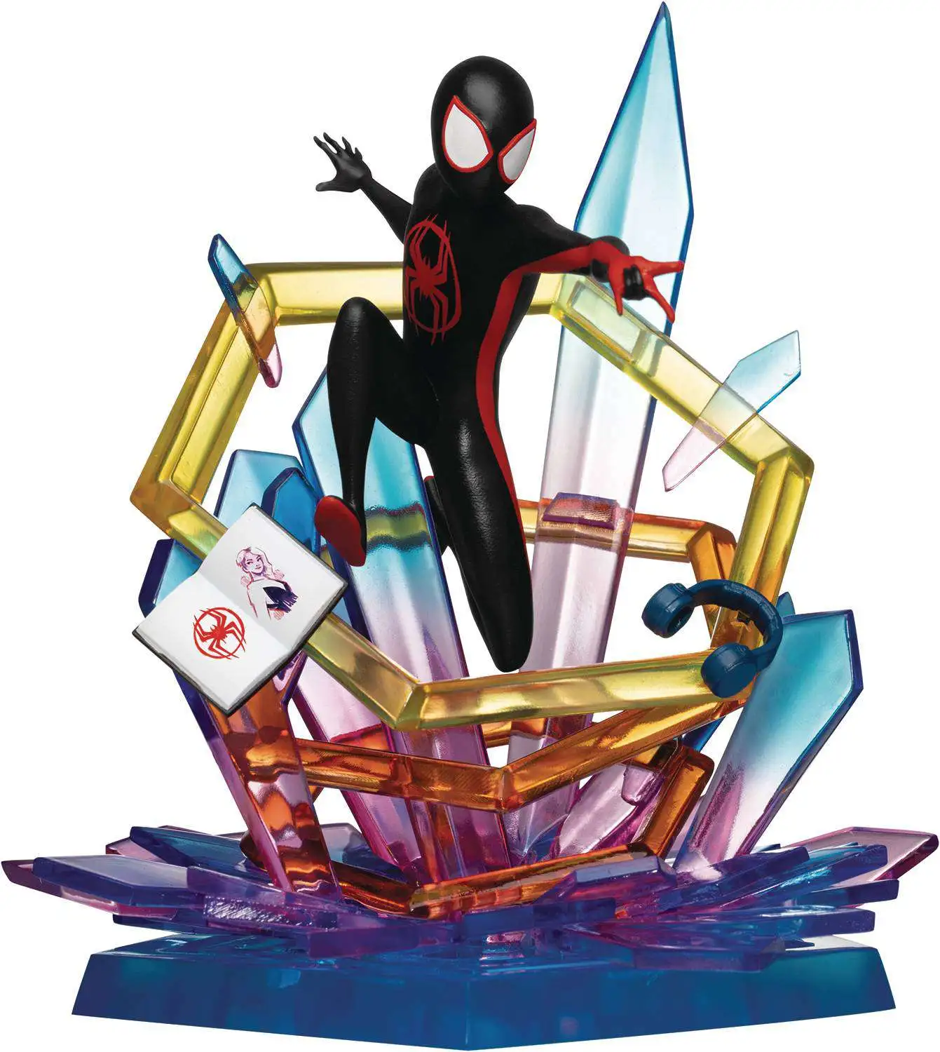 Marvel Spider-Man Across the SpiderVerse D-Stage Miles Moralas 6-Inch Statue DS-162