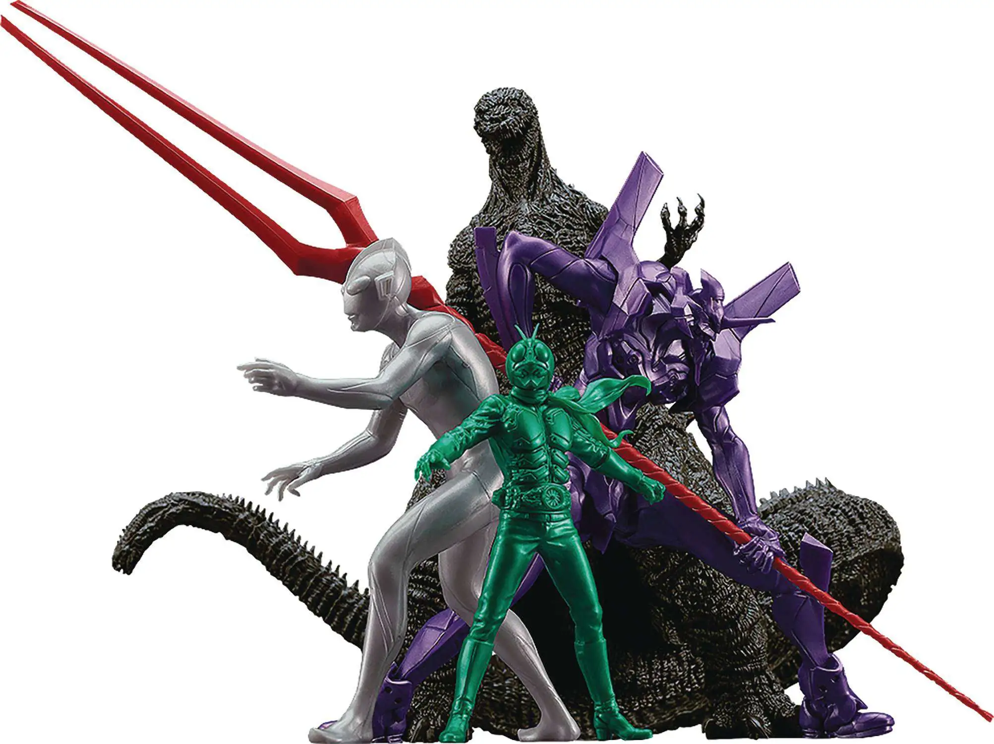Shin Japan Hero Universe Plamax Minimum Heroes MDL Kamen