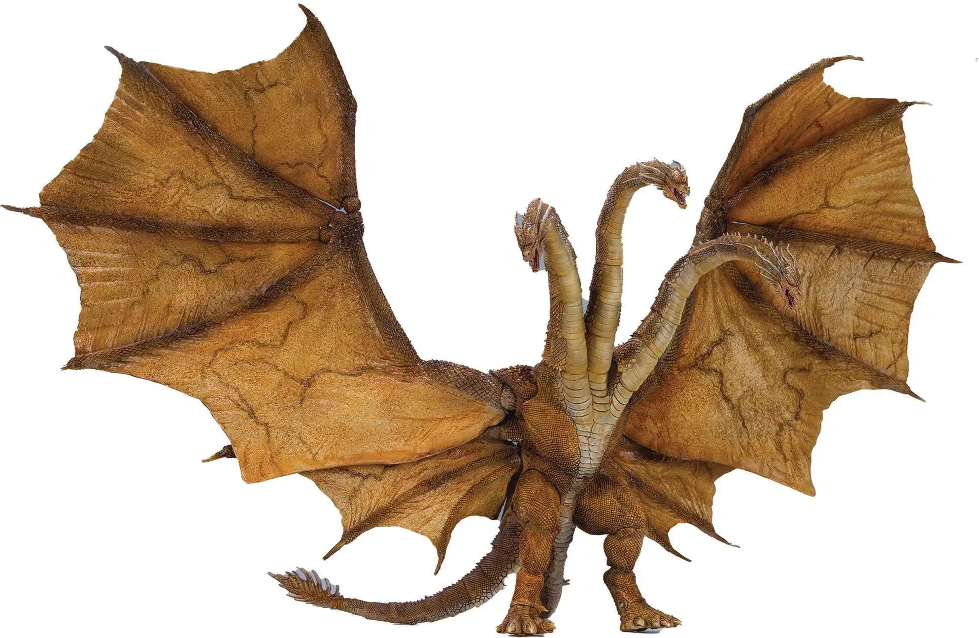 特撮 HIYA KING OF THE MONSTERS KING GHIDORAH HIYA Exquisite Basic Series King Ghidorah Figure – Godzilla
