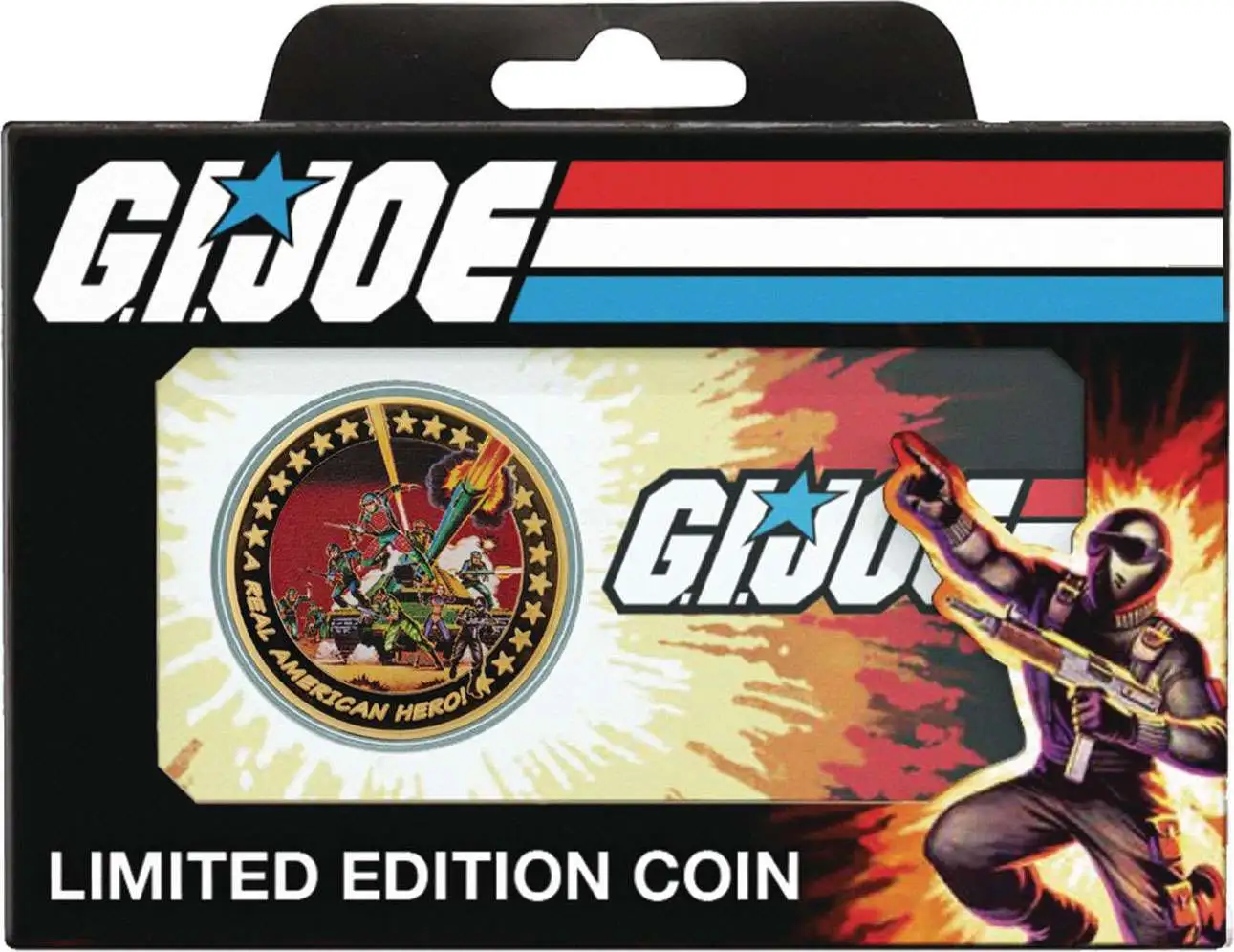 GI Joe Real American Hero #1 Gold Plated Metal Coin (Pre-Order ships June)