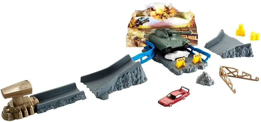 The Fast and the Furious Fast Furious 6 Highway Havoc Playset