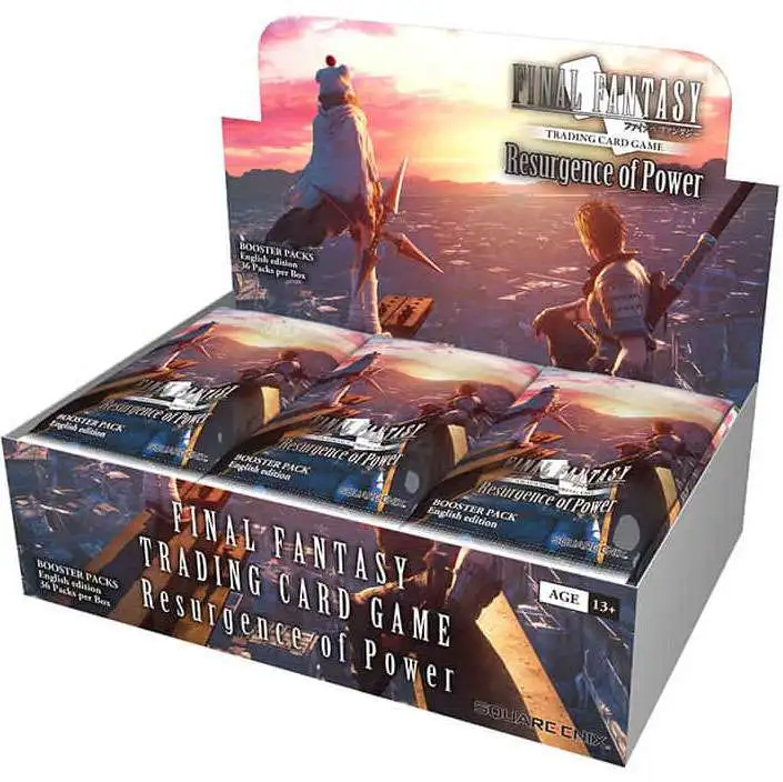 Final Fantasy Trading Card Game Resurgence of Power Booster Box 36