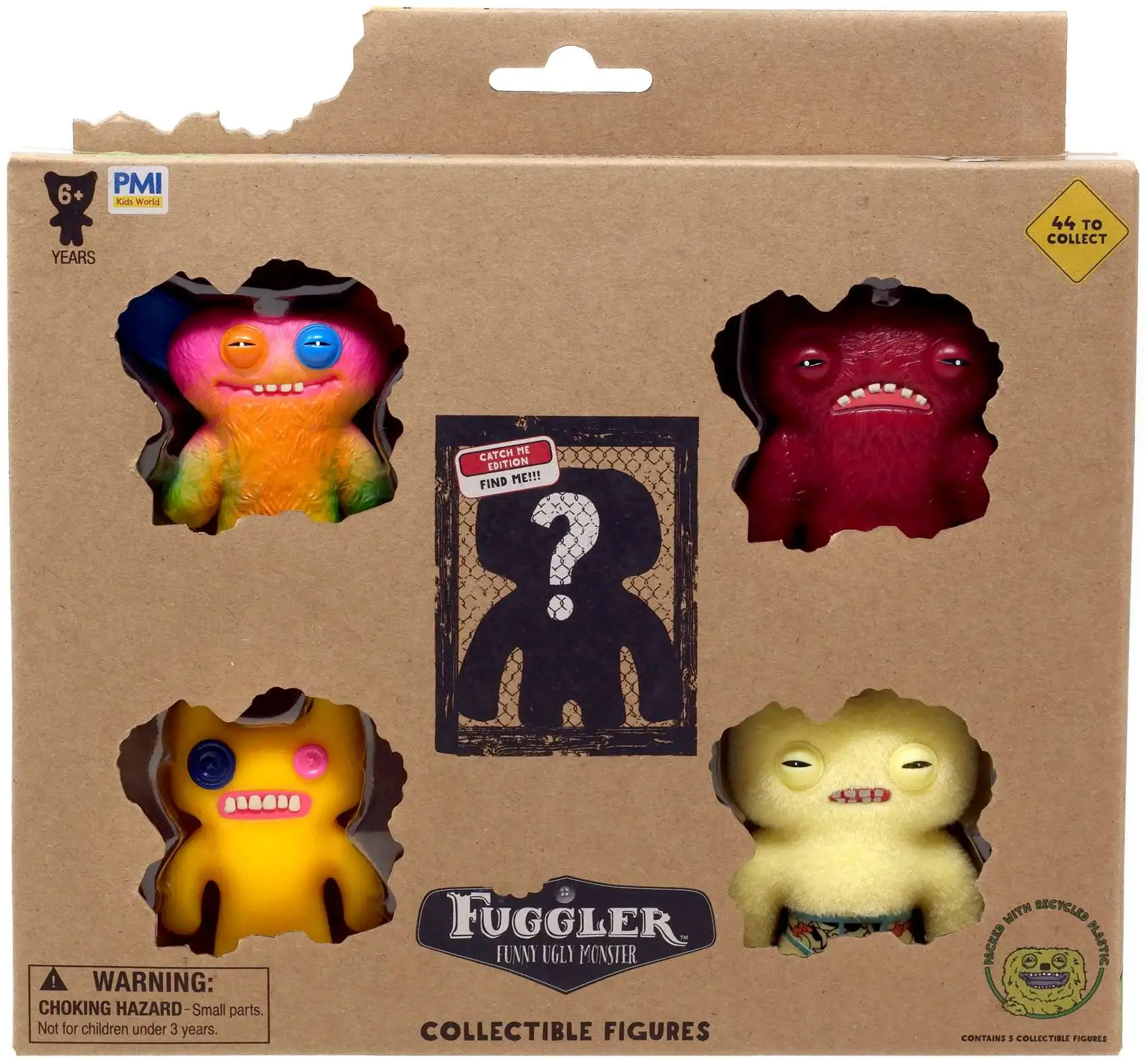 Fuggler Collectible Figure Mystery 5-Pack Deluxe Box [5 RANDOM Characters]