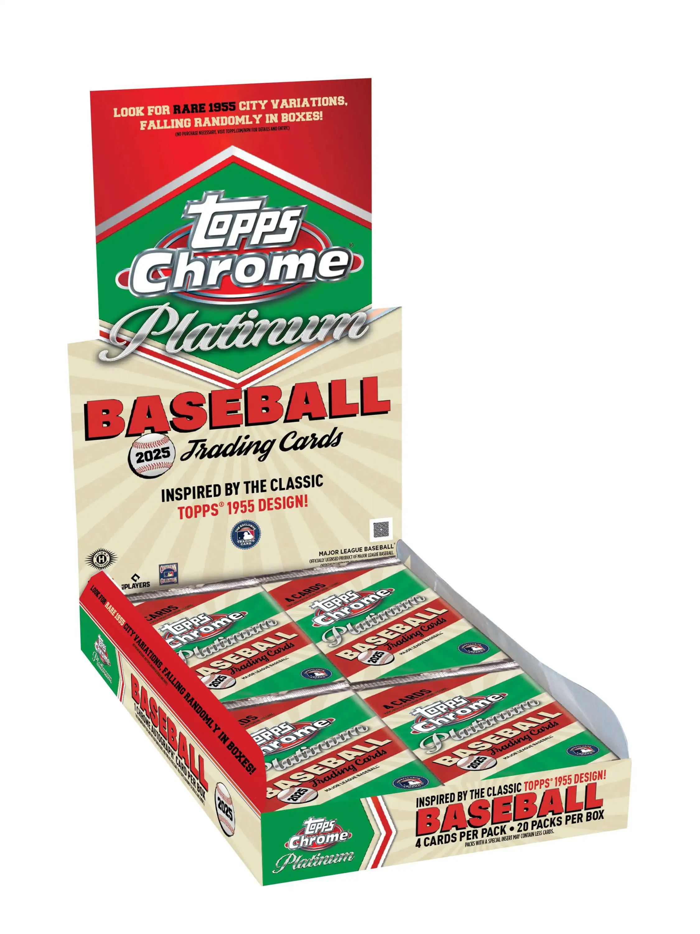 MLB Topps 2025 Chrome Platinum Baseball Trading Card HOBBY Box 20
