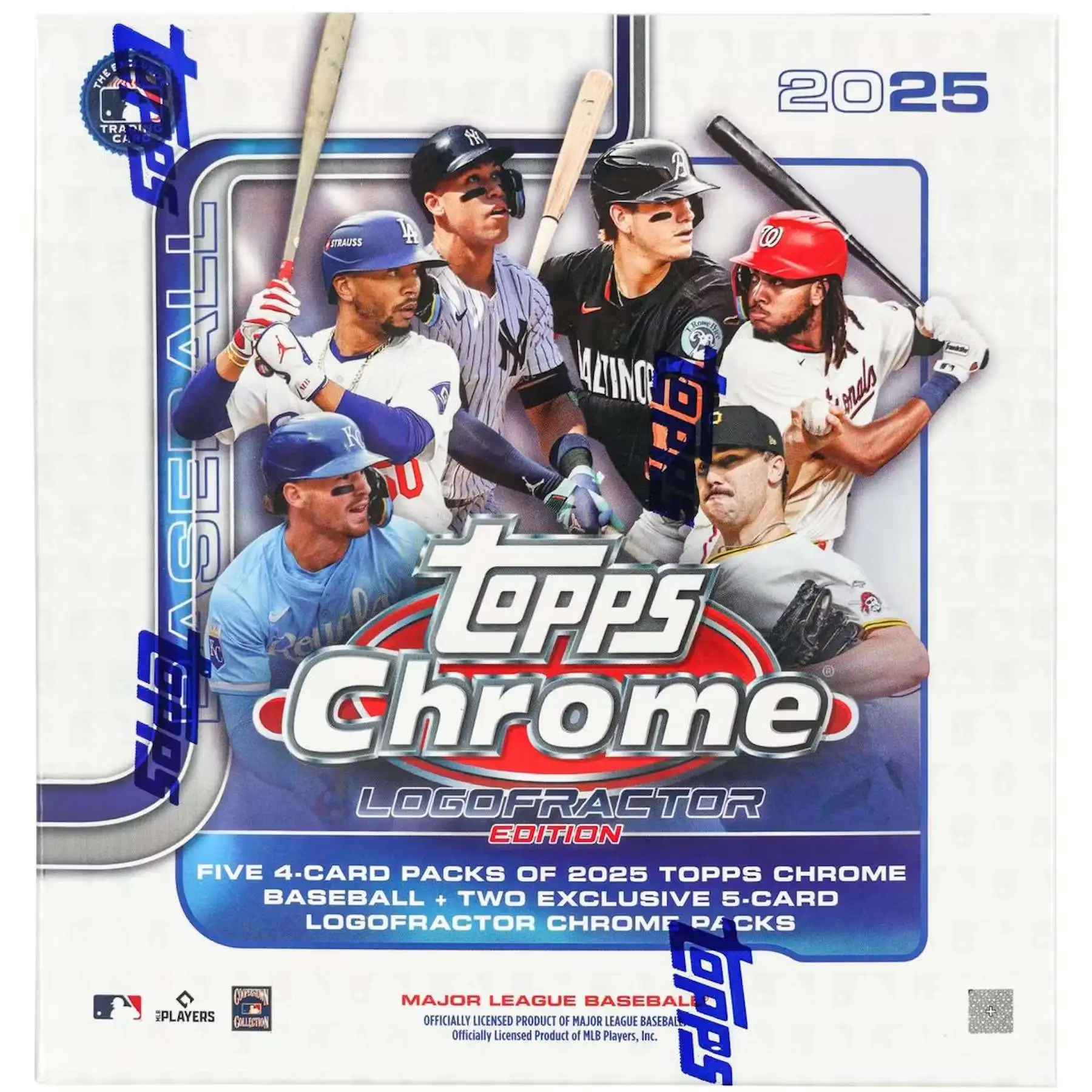 MLB Topps 2025 Chrome Baseball Logofractor Edition Trading Card 