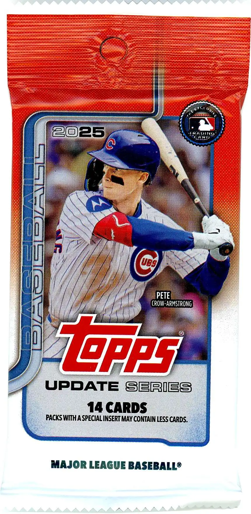 MLB Topps Trading Cards 2025 Update Series Baseball Trading Card RETAIL Pack [14 Cards]