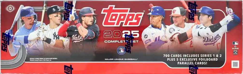 MLB Topps 2025 Baseball Trading Card Complete Set [Series 1 & 2]