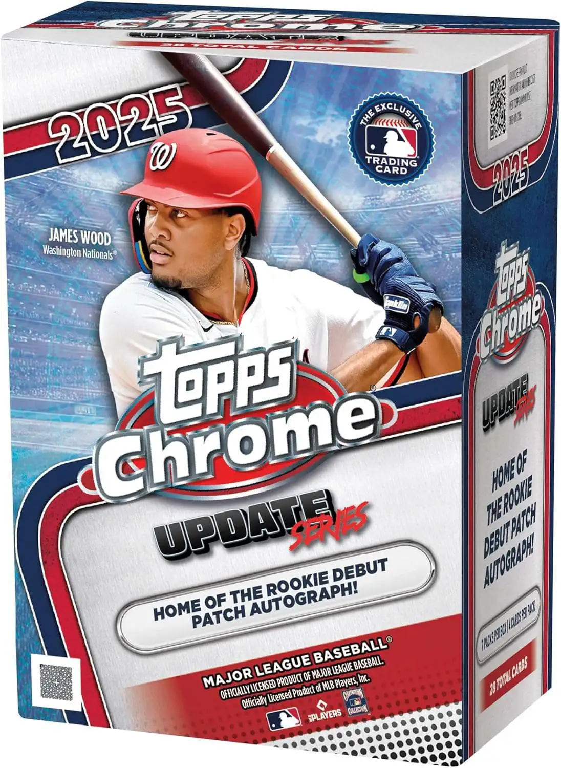 MLB Topps 2025 Chrome Update Series Baseball Trading Card BLASTER Box [7 Packs]