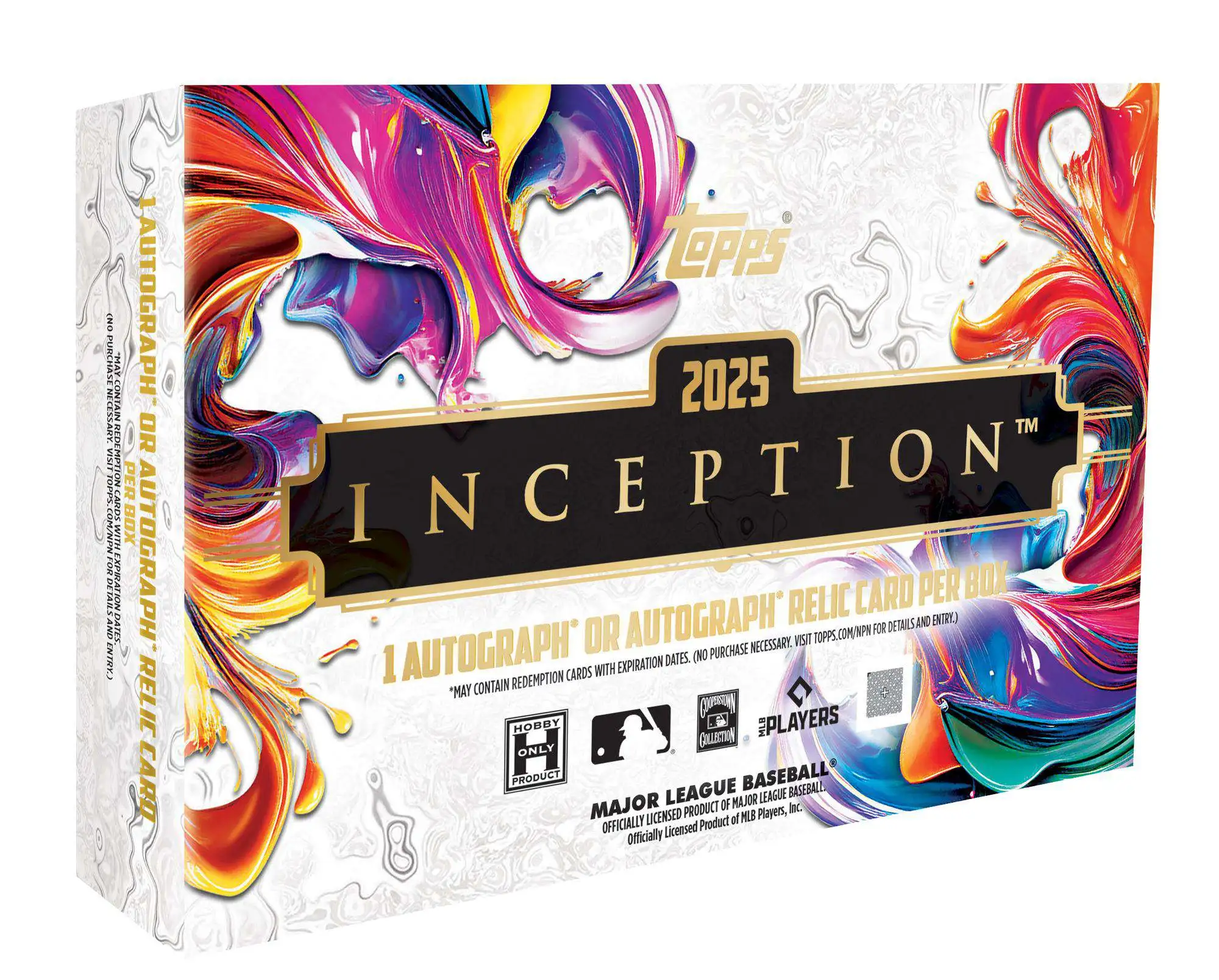 MLB Topps 2025 Inception Baseball Trading Card HOBBY Box [7 Cards] (Pre-Order ships June)