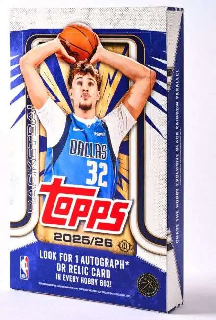 NBA 2025-26 Topps Basketball Trading Card HOBBY Box [20 packs]