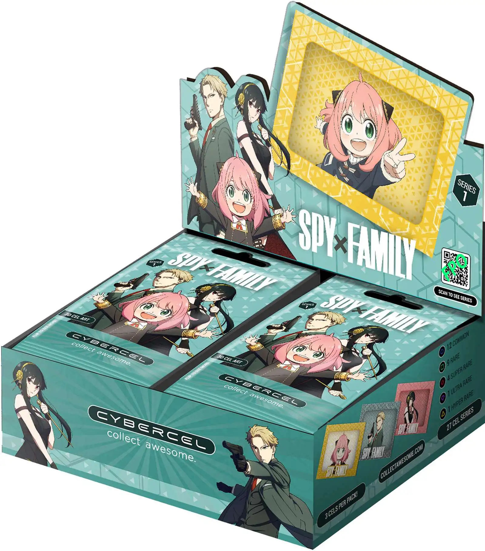 spy x family booster box CYBERCEL