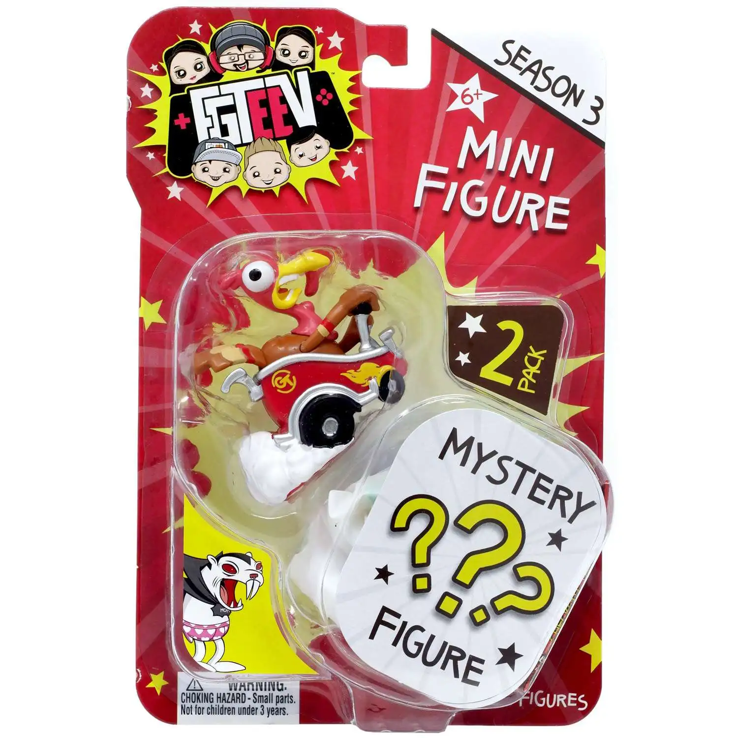 FGTeeV Season 3 Gurkey Derby Turkey & Mystery Action Figure 2-Pack