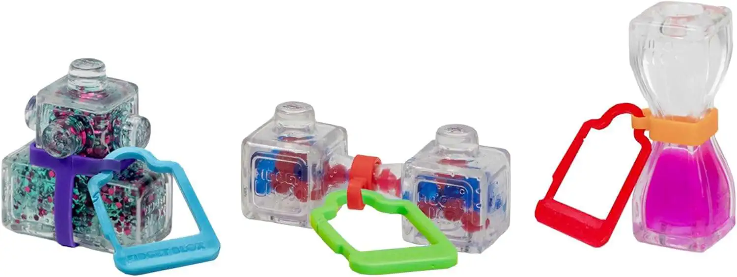 Fidget Blox Exclusive 3-Pack with Back Pack Clip