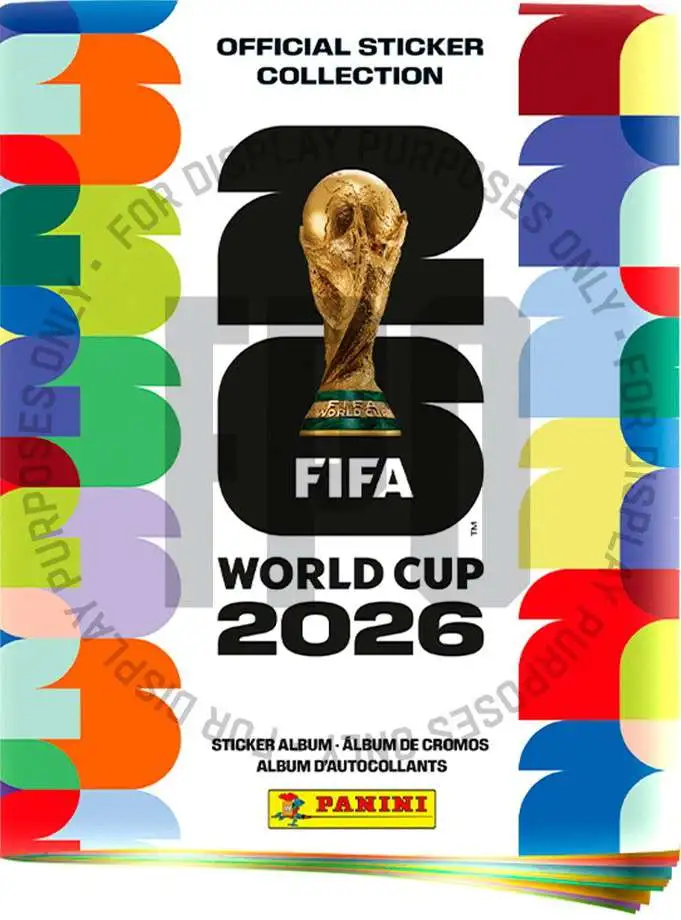 FIFA World Cup Panini 2026 Soccer Sticker Album (Pre-Order ships June)