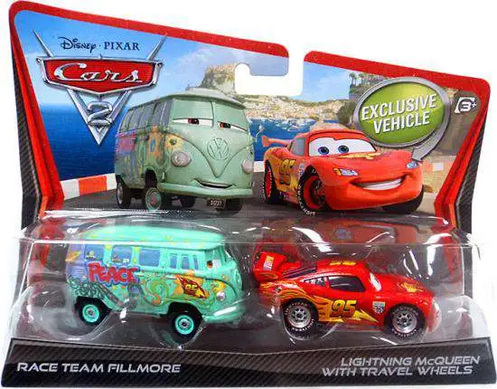 Mattel Disney Pixar Cars McQueen Traveler Jouet véhicule