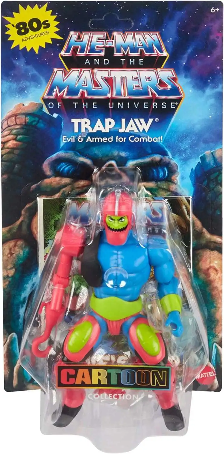 Masters of the Universe Origins Core Filmation Trap Jaw Action Figure