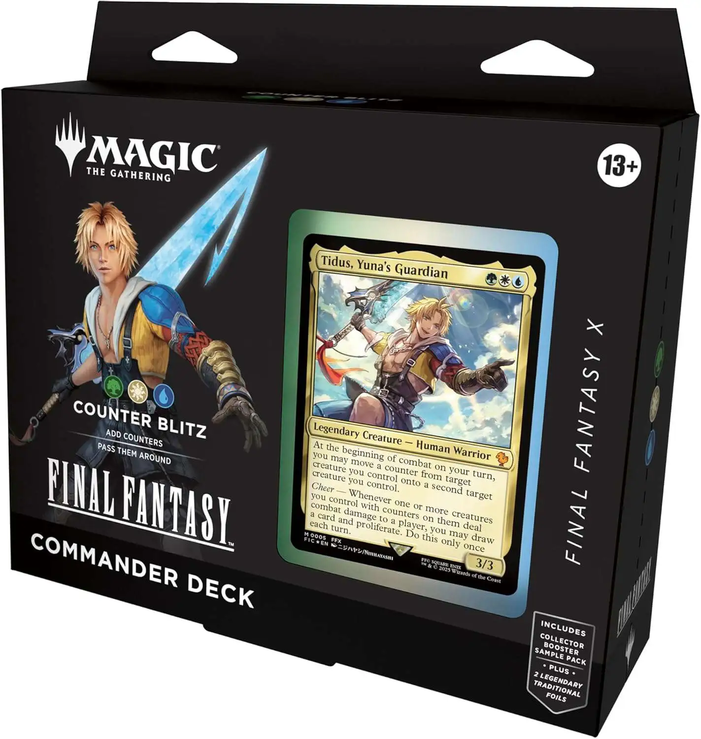 FINAL FANTASY COMMANDER DECK 2種セット Magic The Gathering Final Fantasy Counter Blitz Commander Deck
