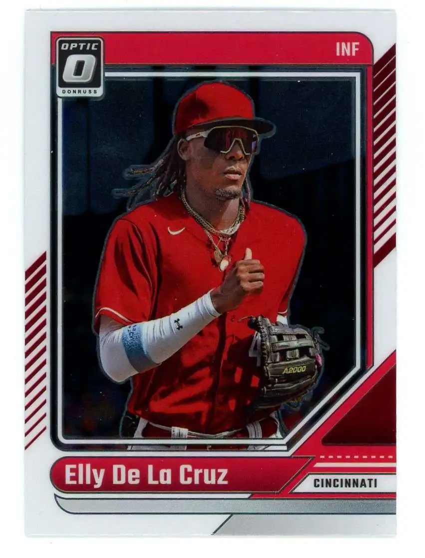 MLB Cincinatti Reds 2024 Panini Donruss Optic Single Card Elly De 