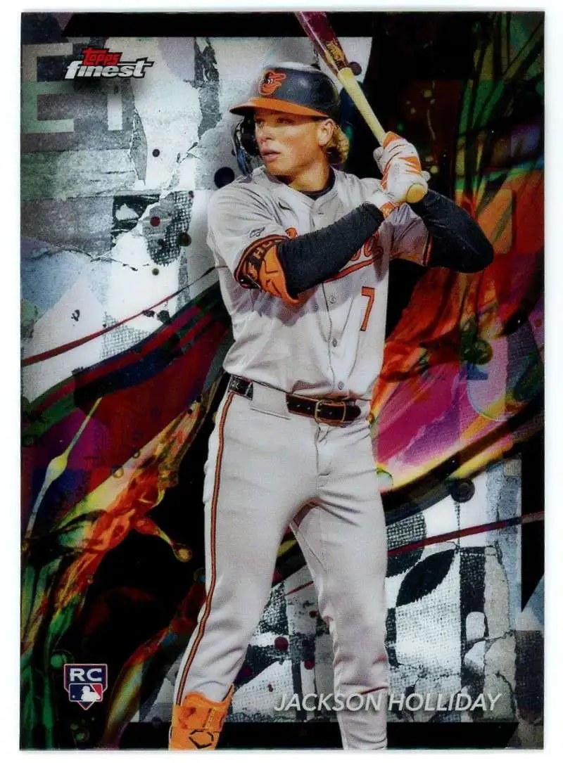 MLB 2024 Topps Finest Baseball Jackson Holliday #76 [Rookie]