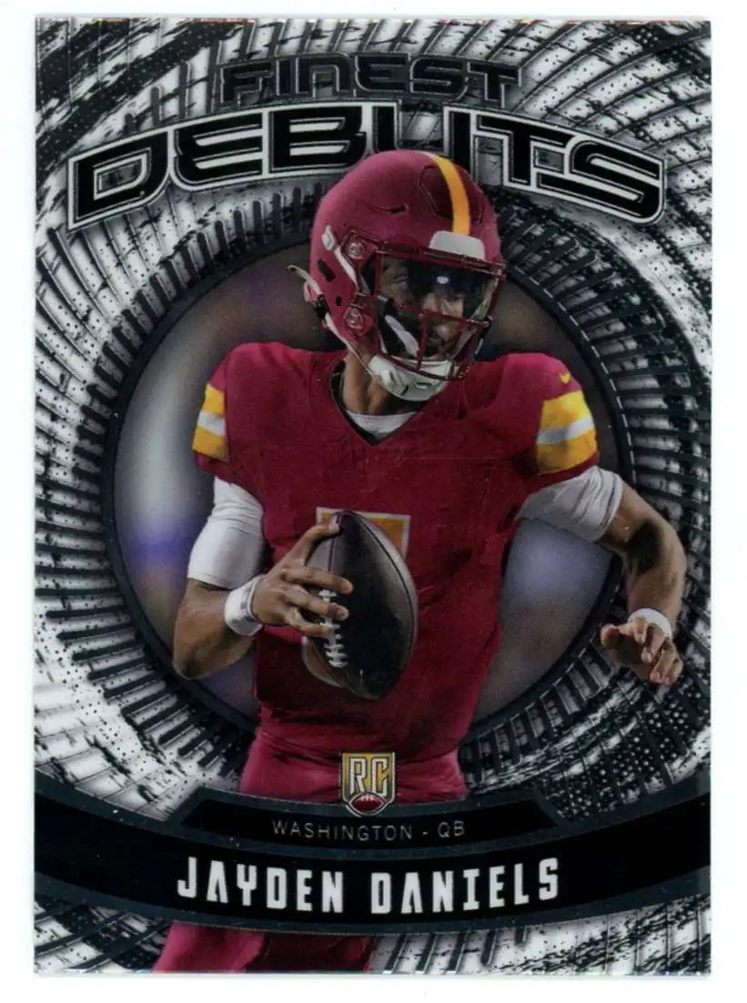 NFL 2024 Topps Finest Football Debut Jayden Daniels D-1 [Rookie]